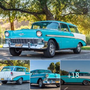 1956 Chevrolet Bel Air Nomad A Timeless Classic Muscle Car