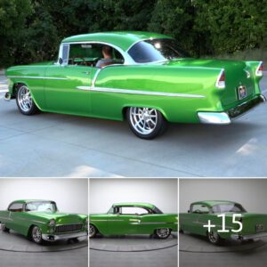 From Vintage Dreams To Modern Realities The $350k Marvel Of 1955 Chevy Bel Air