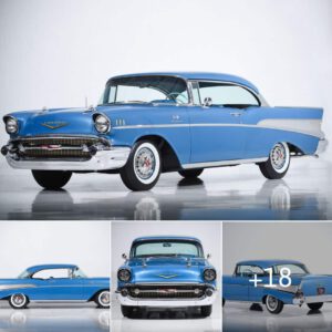 The Iconic 1957 Chevrolet Bel Air America’s Post War Dream Car