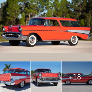 The Iconic 1957 Chevrolet Nomad – An Automotive Legend