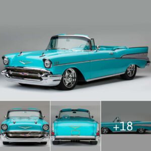 This Beautifully Restored 1957 Chevrolet Bel Air Convertible Is A Head Turning Custom Classic