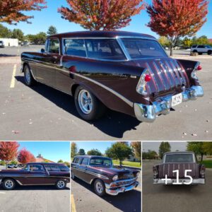 Unleashing Modern Muscle The Ls3 Powered 1956 Chevrolet Bel Air Nomad Revival